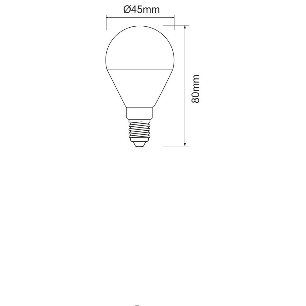 Beneito & Faure LED-lamp 5W E14 3000K