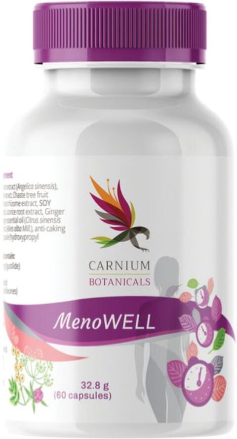 BIO + CARNIUM BOT MENOWELL 60CPS