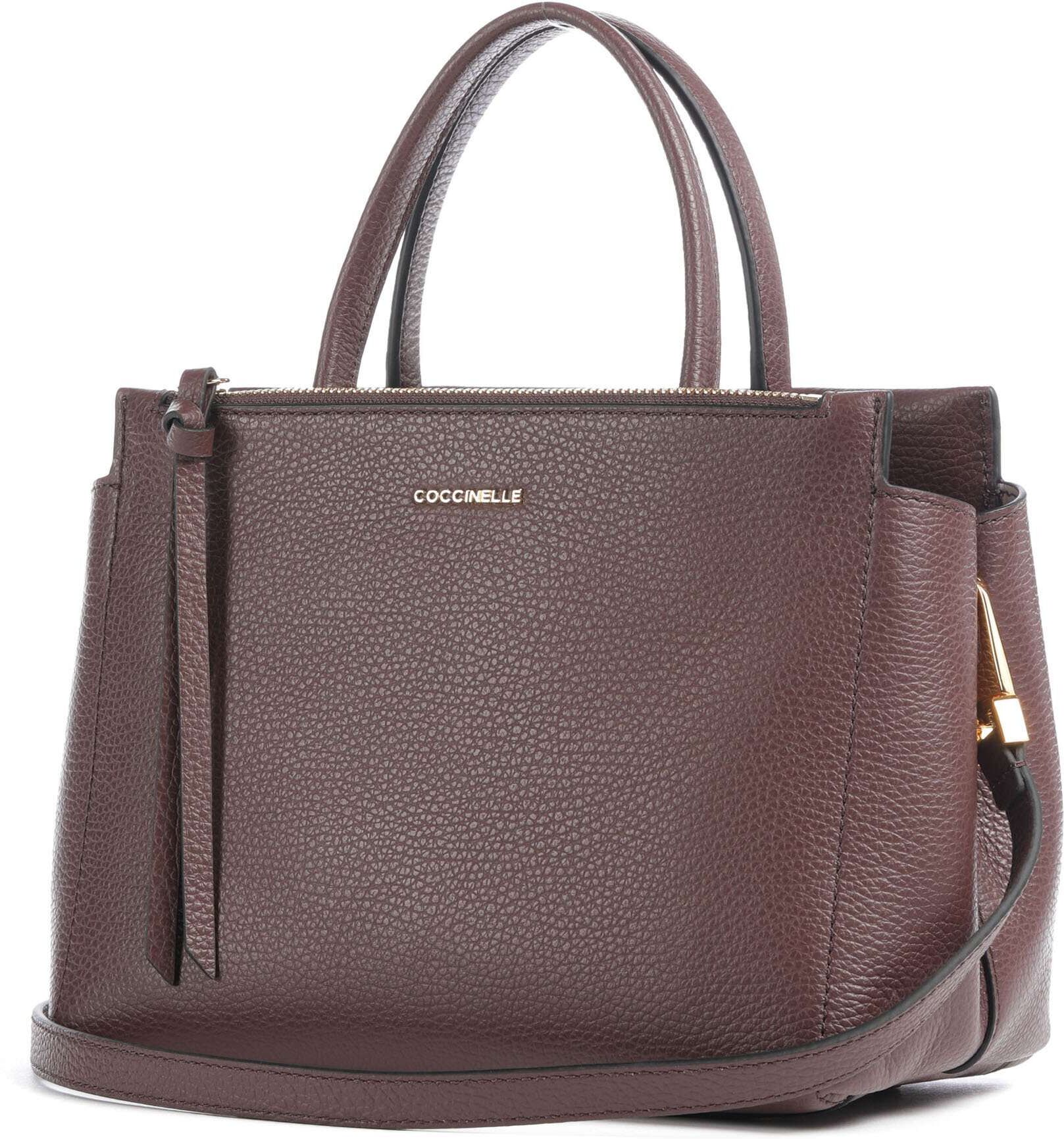 Coccinelle Arlettis Handtasche aus Leder, rot
