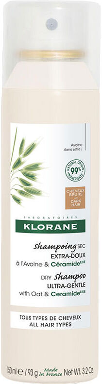 Klorane Au Lait D’AVOINE shampoing sec extra doux