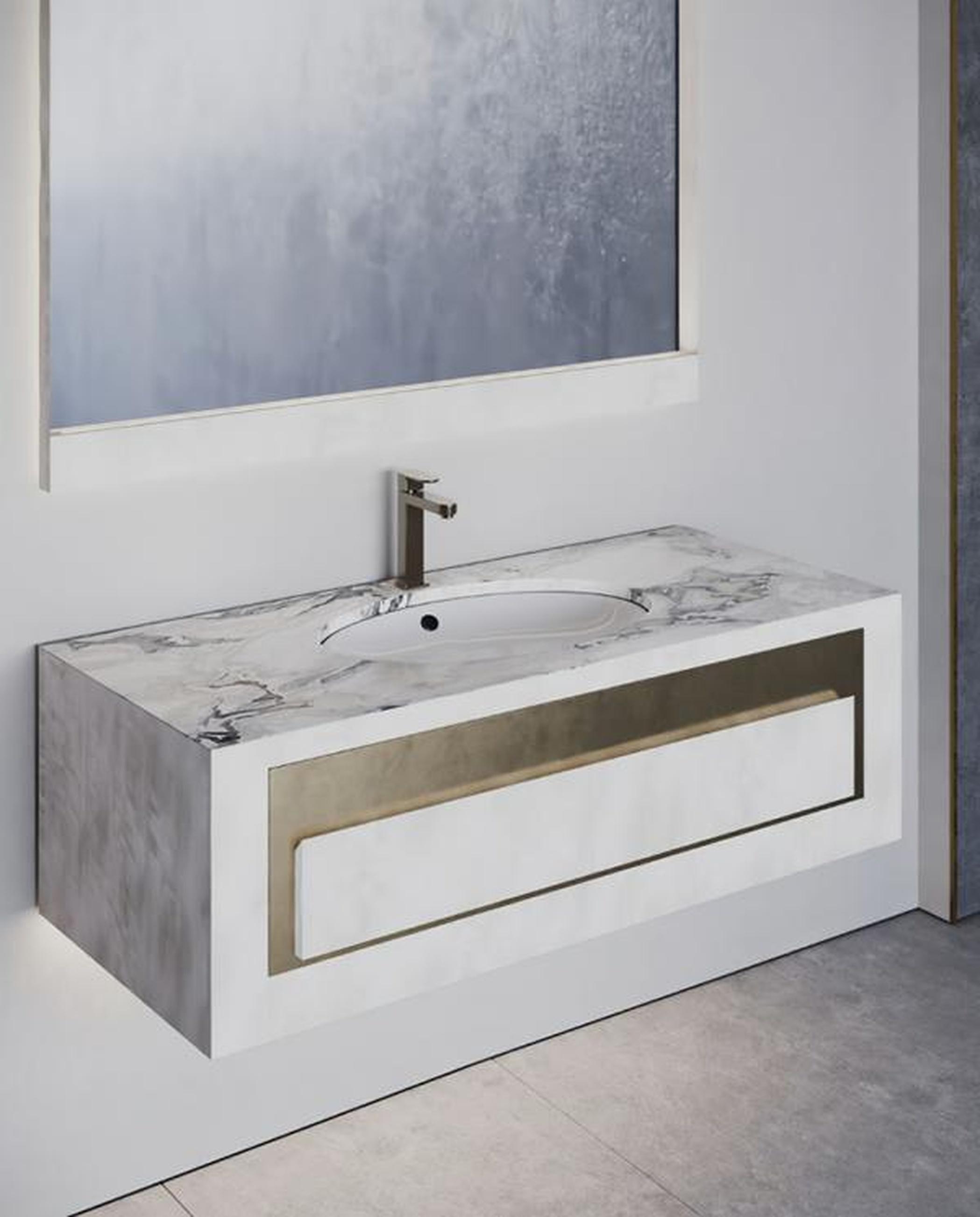 Weiß Badezimmer Waschbecken Armaturen Badezimmer Lux Exzellenz Ästhetik Eleganz
