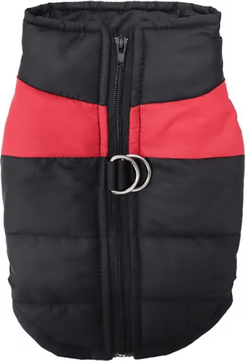 Uplift Curations Waterproof Dog Coat Padded Winter Vest For Small, Medium And Large Dogs red s