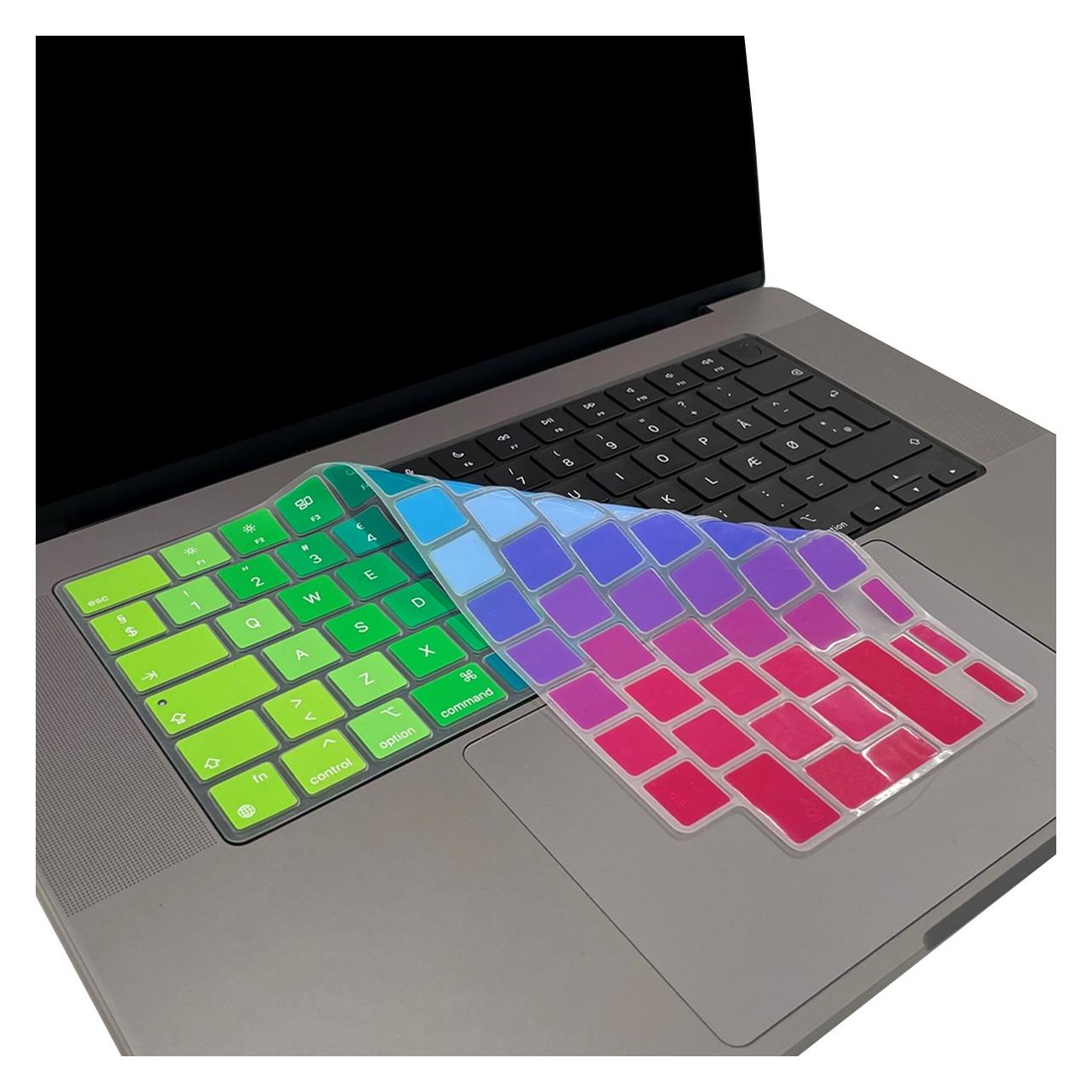 Philbert Design KB Cover MacBook Pro/Air 13-14-16'' 2021-2022 Rainbow Nordic (21-05-02)