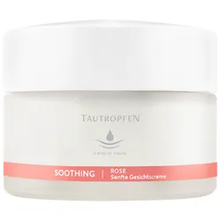 TAUTROPFEN Rose Soothing Solutions Sanfte Gesichtscreme