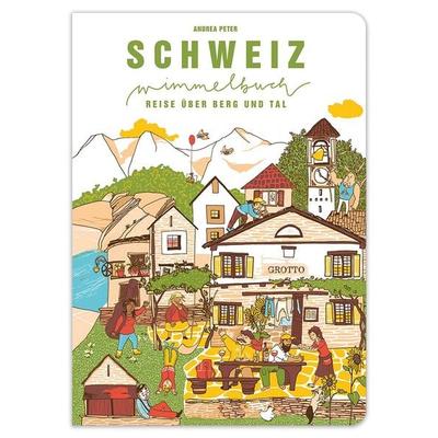 Das Schweiz Wimmelbuch, Gebundene Ausgabe von , Vatter & Vatter, 978-3-907340-14-1
