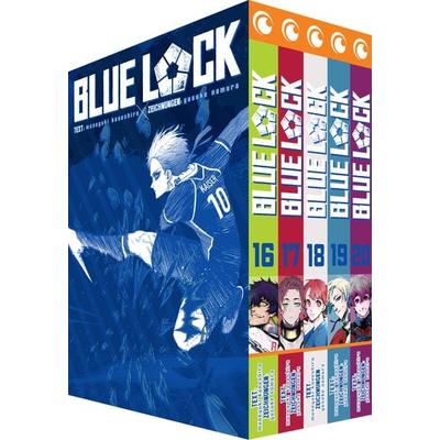 Blue Lock – Band 16-20 im Sammelschuber, Taschenbuch von Yusuke Nomura, Kazé, 978-2-88951-625-4