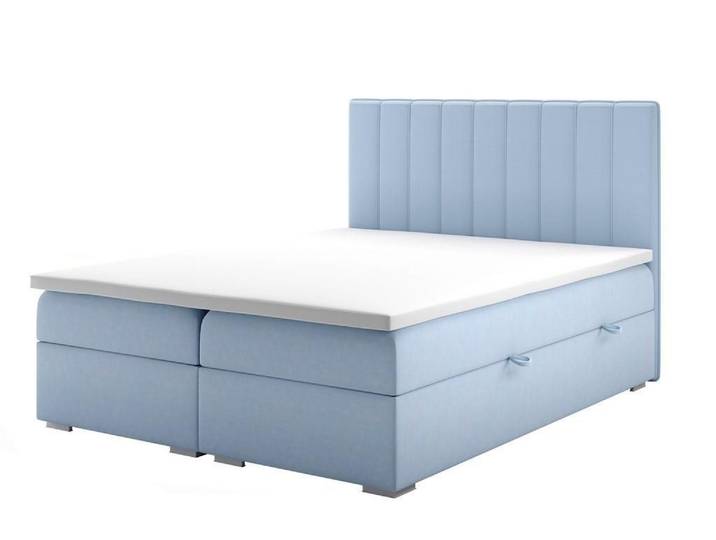 Xlmoebel Boxspringbett Designer Boxspringbett in elegantem Design mit Doppelmatratze (1-St., Bett), Hergestellt in Europa