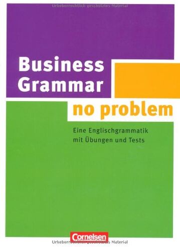 John Stevens - Business Grammar - no problem: Eine Englischgrammatik mit Übungen und Tests. Buch mit beiliegendem Lösungsschlüssel - Preis vom 17.10.2026 19:25:27 h
