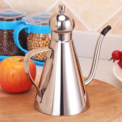 Discount Dollar Deals Stainless Steel Water Kettle, Leakproof Vinegar Bottle, Sauce Container, Kitchen Gadget, Oil Container For Kitchen 0.5l