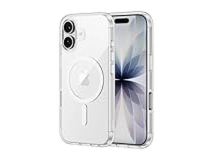Belkin SheerForce Clear Coque iPhone 17, Coque de Protection Compatible MagSafe, Design Fin, Protection Antimicrobienne, Antirayure, Magnétique et Anti-Impacts, Transparent