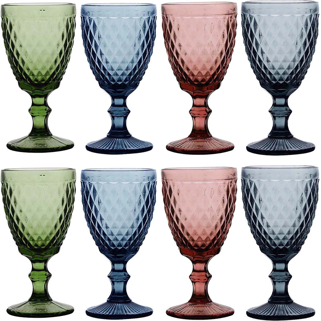 Rosdorf Park Maura Drinking Glass Set Multicolour