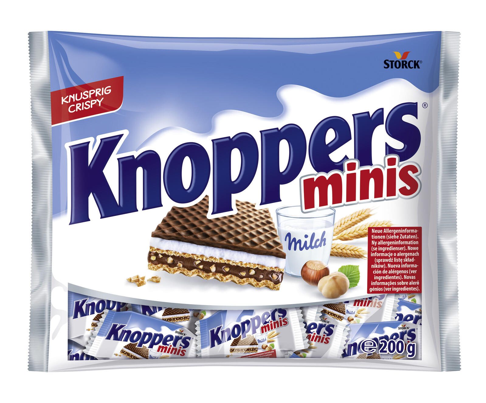 Knoppers® Haselnuss-Schnitten minis 471564