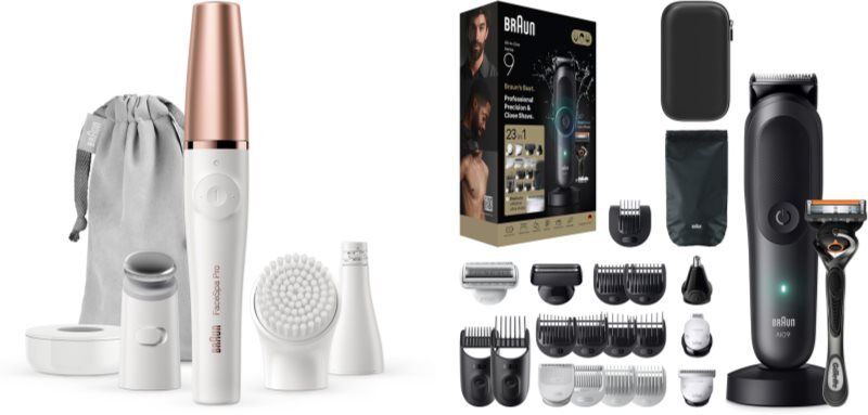 Braun FaceSpa Pro SE911 & All-in-One Series 9 ensemble pour la peau, les cheveux et la barbe