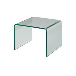 Beistelltisch   ¦ transparent/klar ¦ Maße (cm): B: 42 H: 33