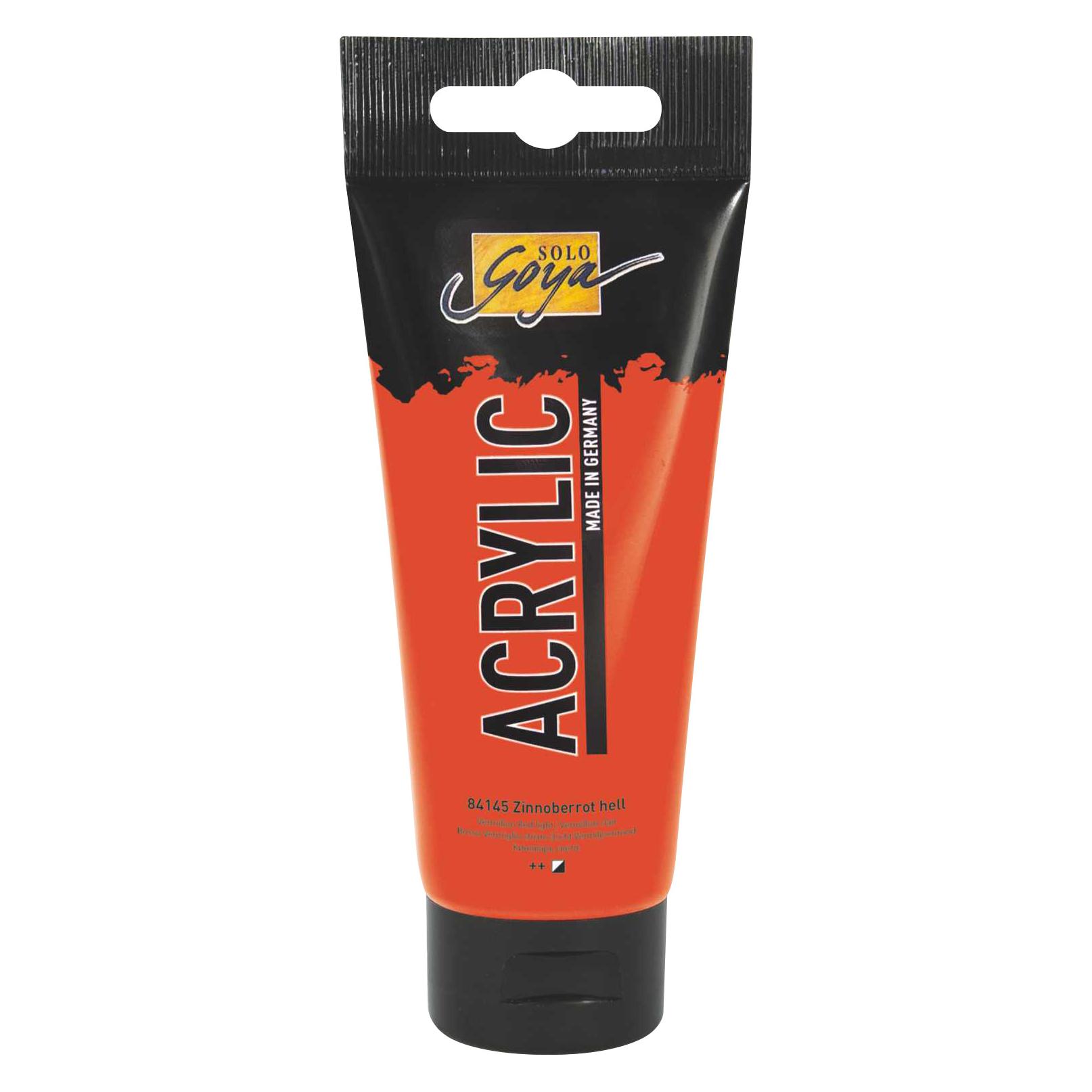 Kreul SOLO GOYA Acrylfarbe zinnoberrot hell 100,0 ml (100 ml) (84145)