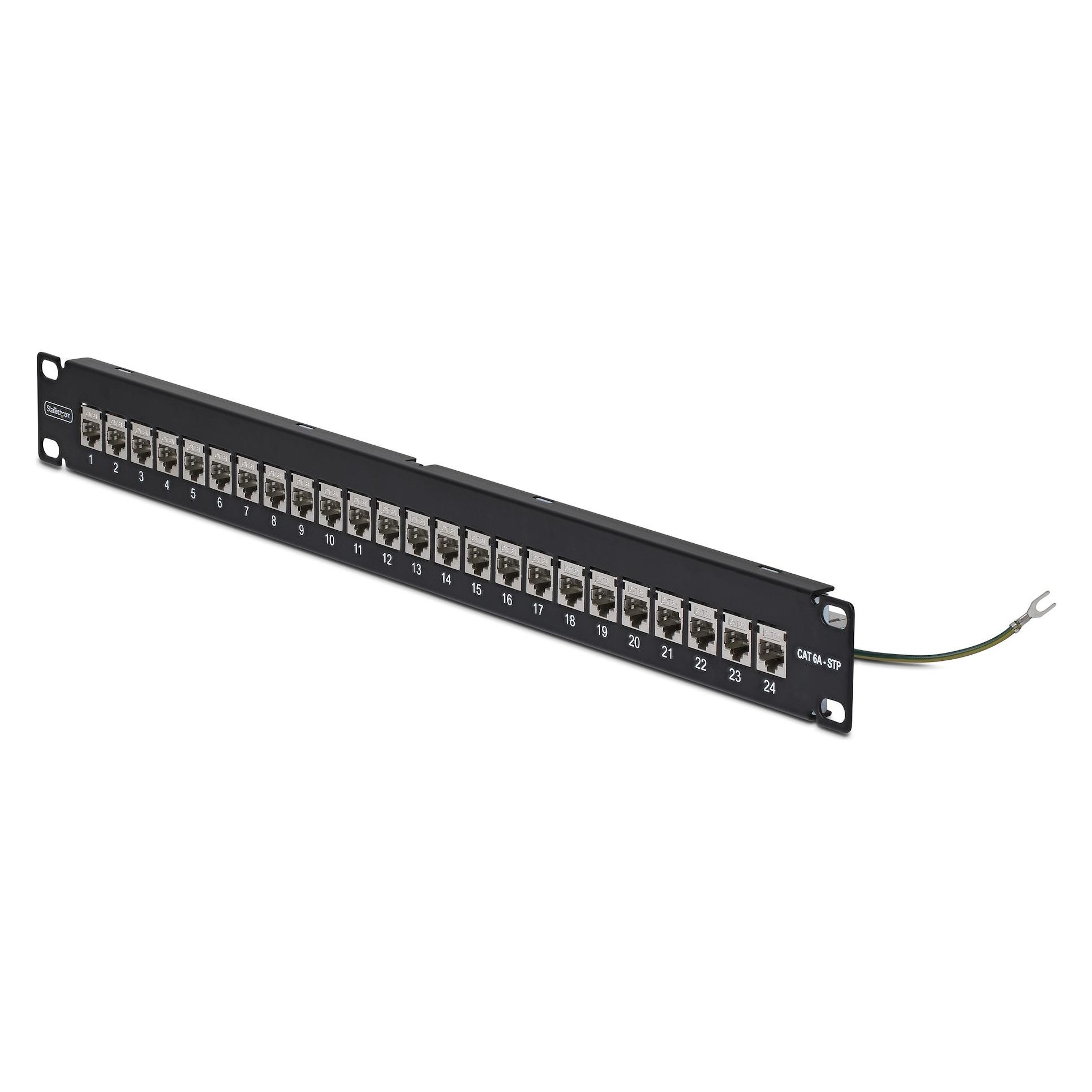 StarTech 24 Port Patch Panel (C6APANELSTP241UFT)