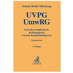 Umweltverträglichkeitsprüfungsgesetz / Umwelt-Rechtsbehelfsgesetz, Fachbücher von Stephan Mitschang, Olaf Reidt, Alexander Schink
