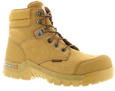 "Carhartt CMF6356 6"" Comp Toe Rugged Flx - Mens 10 Gold,Tan Boot Medium"