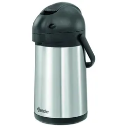 Bartscher Isolierpumpkanne 1,9L-ST, 1,9 Liter, Edelstahl, für Kaffeemaschine Aurora 22, 190117