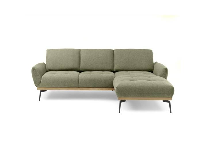 Trendstore Eddie Ecksofa inkl. klappbaren Rücken - Flachgewebe