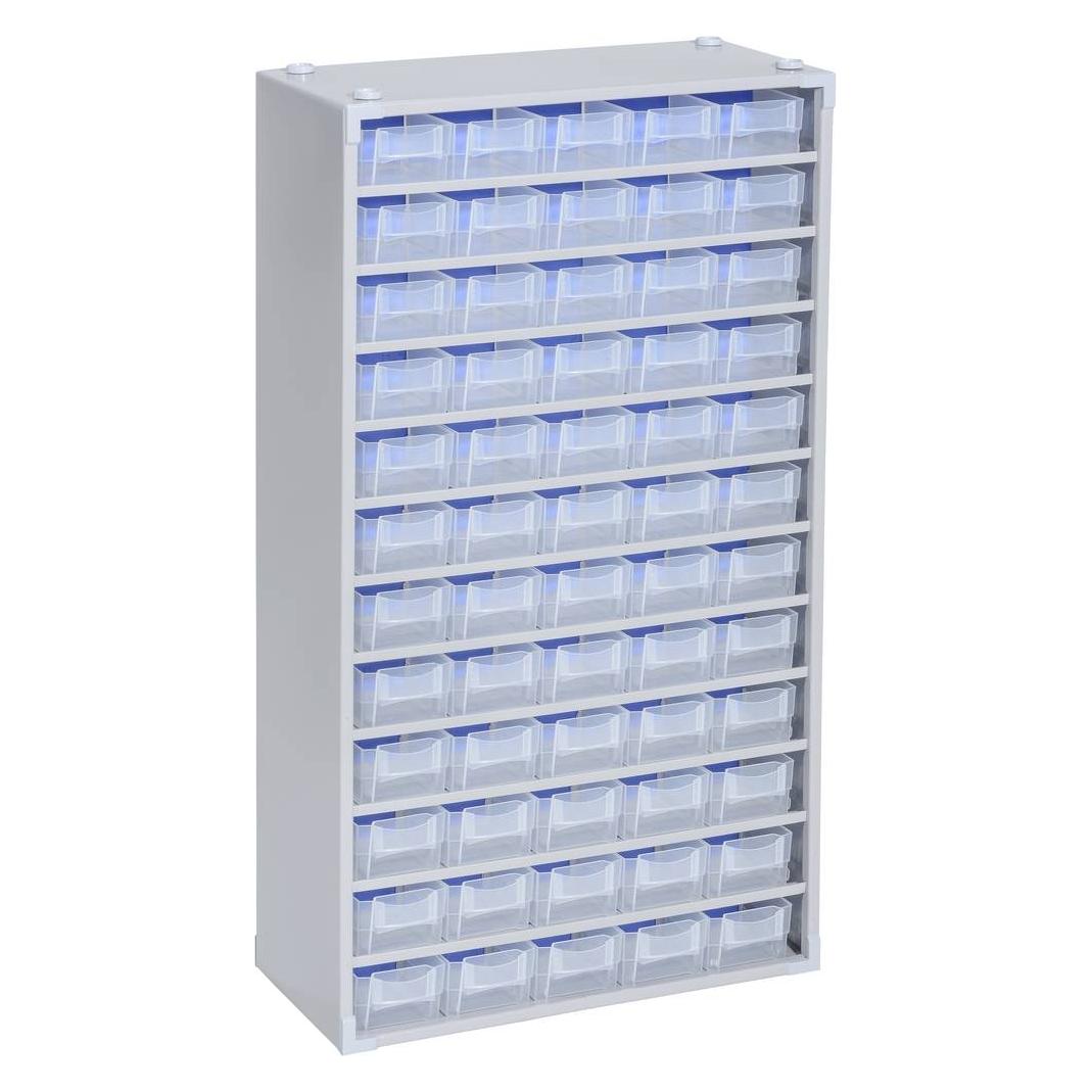 Allit Metall-Kleinteilemagazin (14 cm, 56.50 cm) (464830)