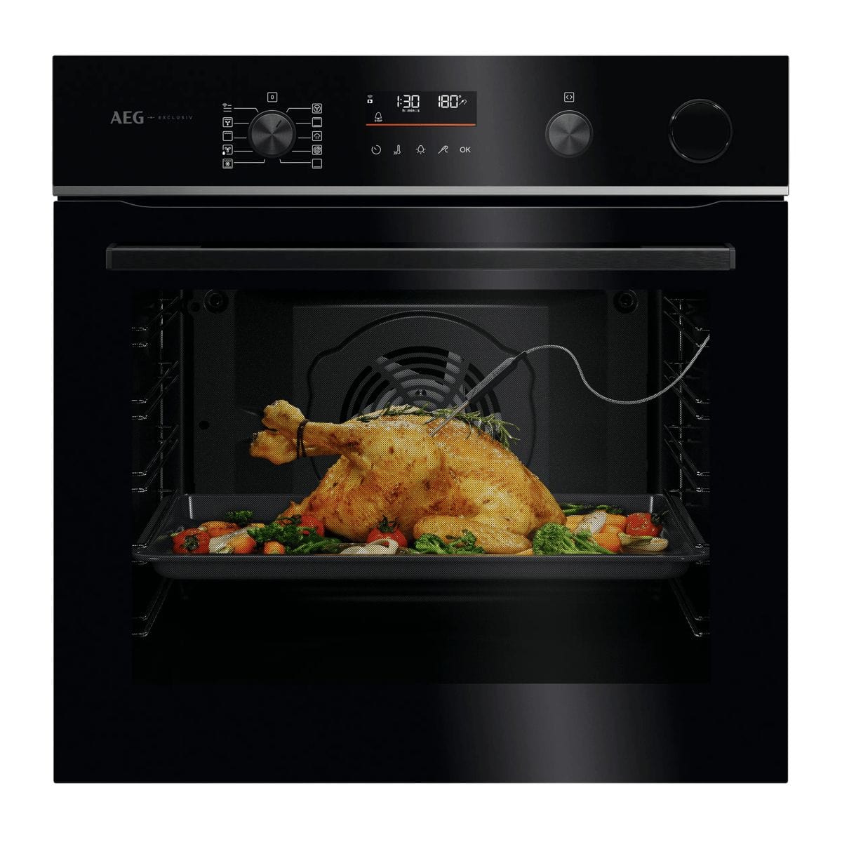 AEG TR6PB53FSB Einbaubackofen groß Dampfgaren AutoClean 949 494 899