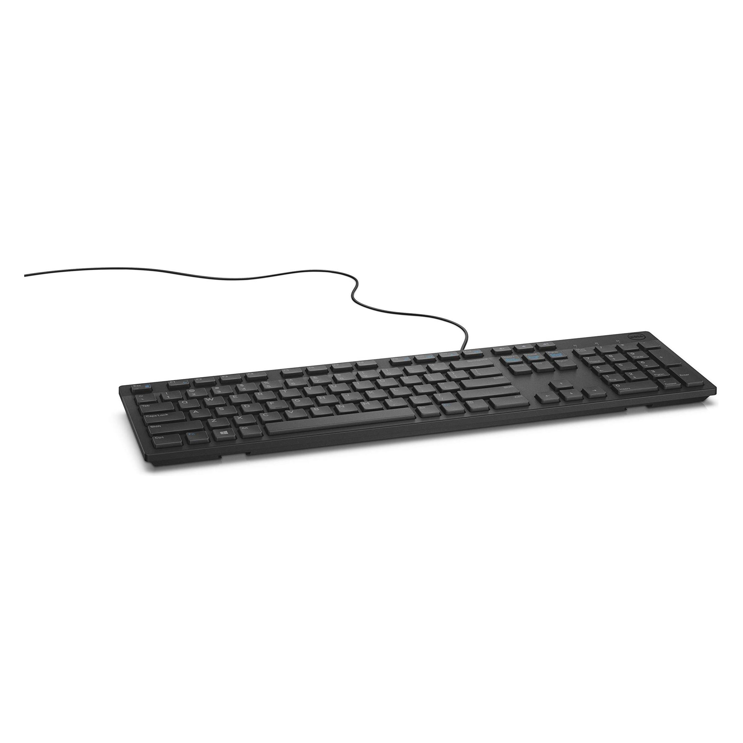 Dell KB216 USB German Black (DE, Kabelgebunden) (HDGYK)