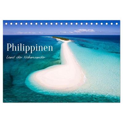 Philippinen - Land der Naturwunder (Tischkalender 2026 DIN A5 quer), CALVENDO Monatskalender