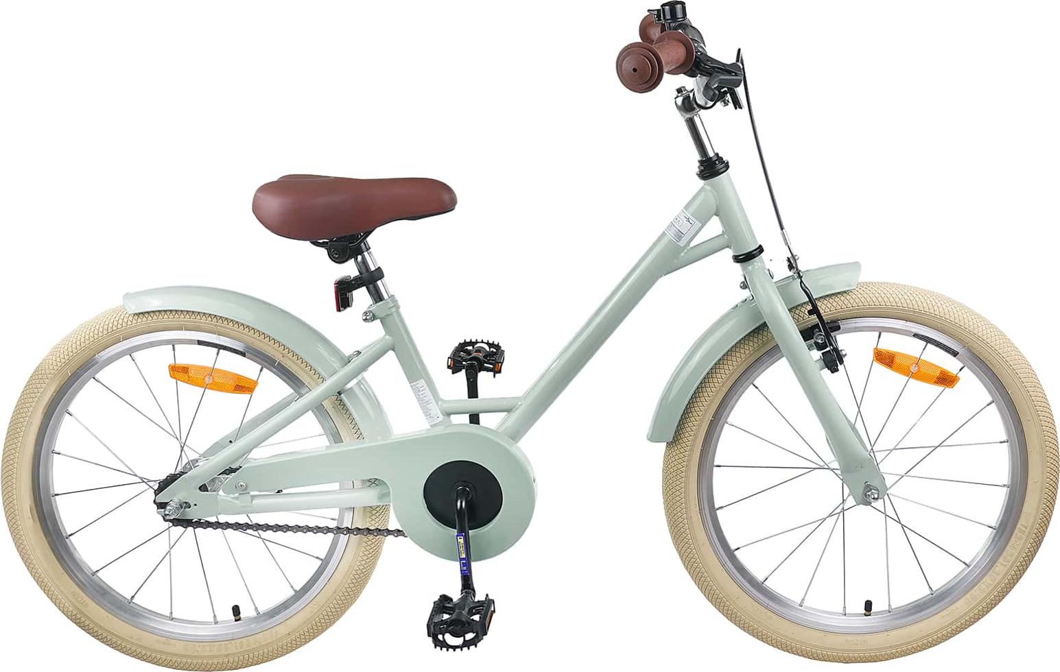 Kinderfahrrad 20 Zoll für 6-11 Jahre alt Hellgrün
