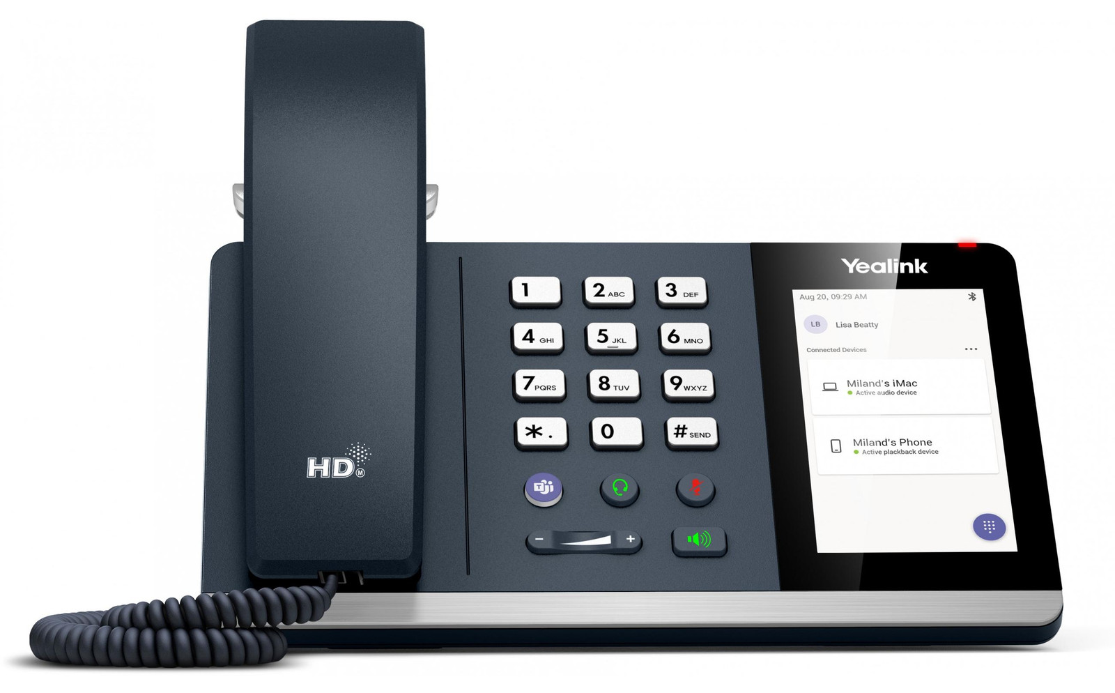 Yealink MP50 USB-telefoon voor Voice over IP (VoIP)