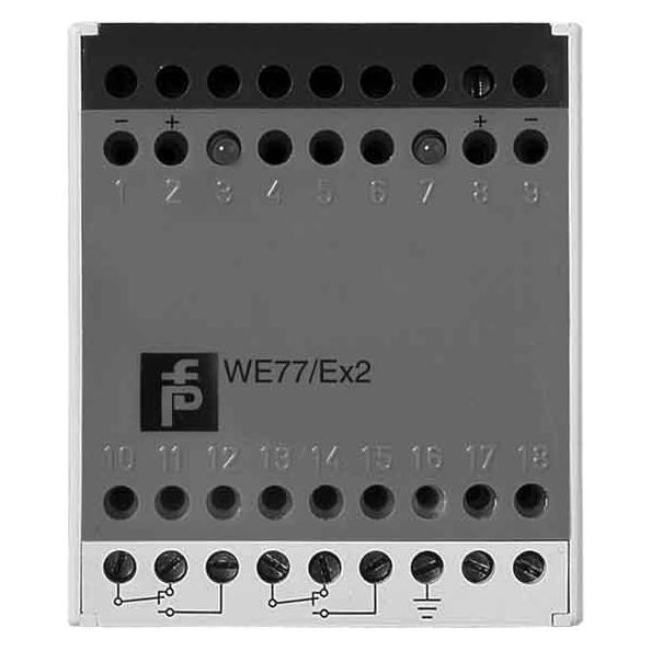 Pepperl & Fuchs Switch amplifier WE 77/EX-2 230V 129198 WE 77/EX-2 230V (129198)