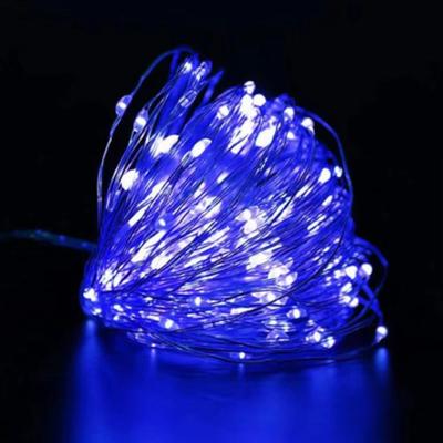 Inspired Finds LED Copper Wire Fairy Lights Waterproof Battery Operated String Lights For Decor blue 6.56 Ft
