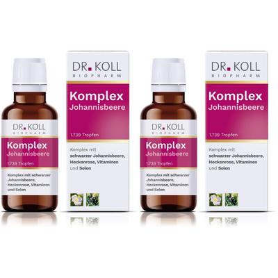 Komplex Johannisbeere Dr.Koll Gemmo Heckenrose Tro 2x 2x50 ml Tropfen