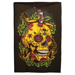 Cotton Wall Art (70x110cm) - Dead of the Dead Skull