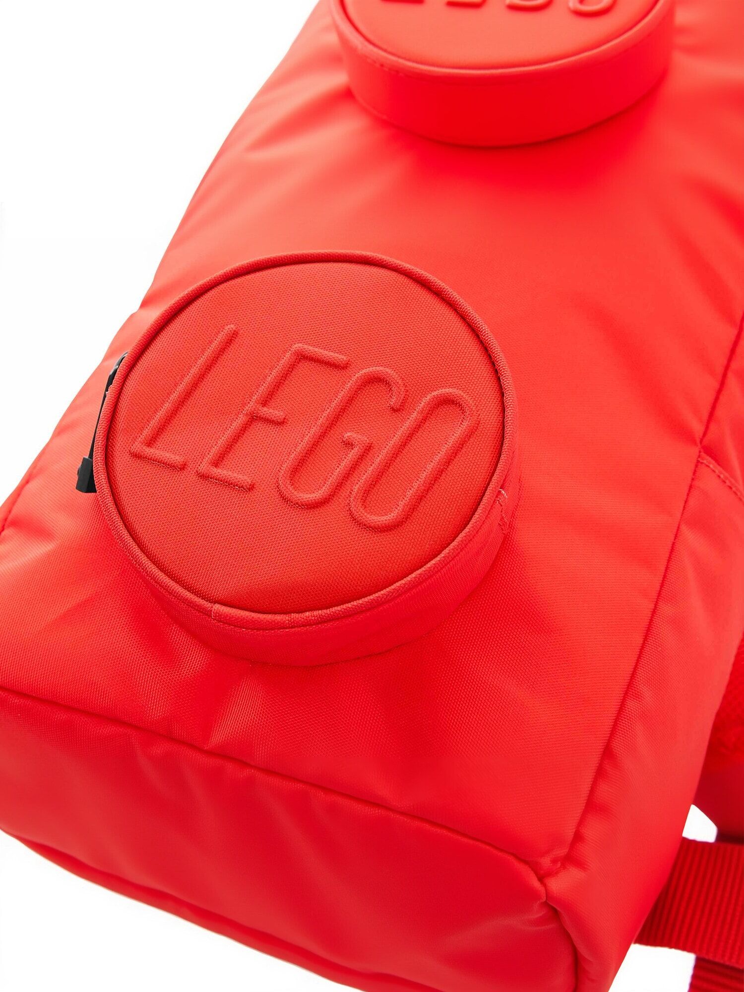 Schultertasche LEGO "LEGO Bag Brick", Kinder, Gr. onesize, rot (bright rot), Obermaterial: 100% Polyester - PES, Taschen Schultertasche