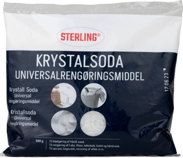 Sterling Krystalsoda I Pose, 500 G