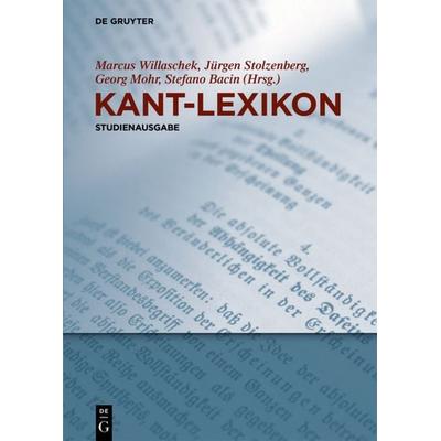 Kant-Lexikon, Taschenbuch von , De Gruyter, 978-3-11-051910-5