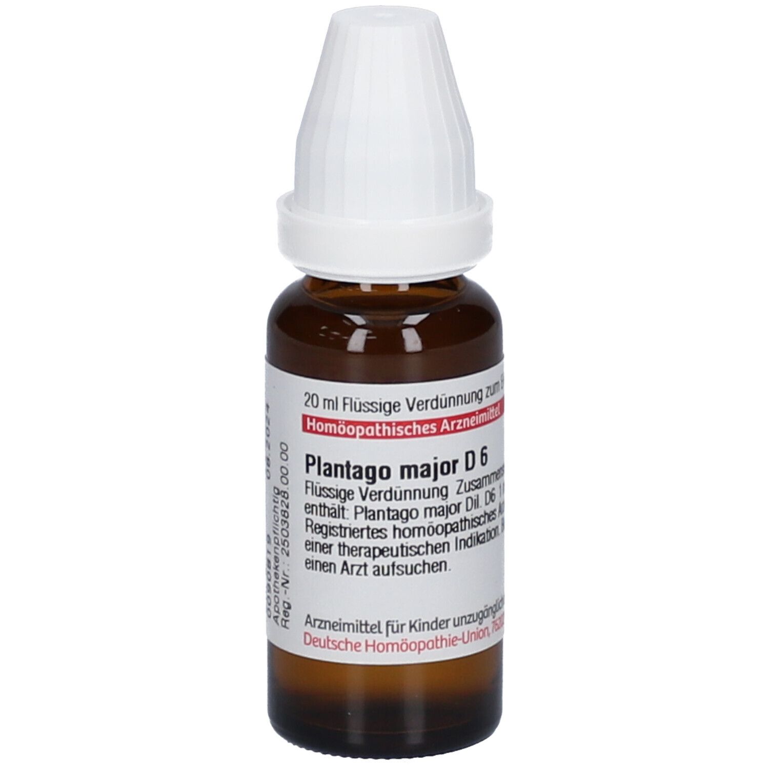 Plantago Major D 6 Dilution 20 ml