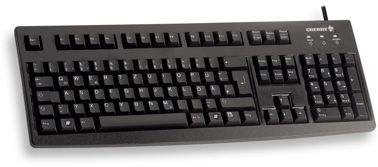 Cherry G83-6104 LUNEU-2 USB Membraan Toetsenbord QWERTY US Zwart