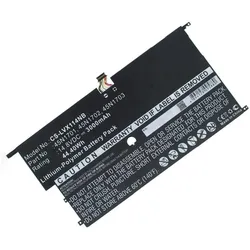 AGI 116657 - Batterie/Akku - Lenovo - Lenovo ThinkPad X1 Carbon (20A7/20A8) (1 Zelle, 3000 mAh), Notebook Akku, Schwarz