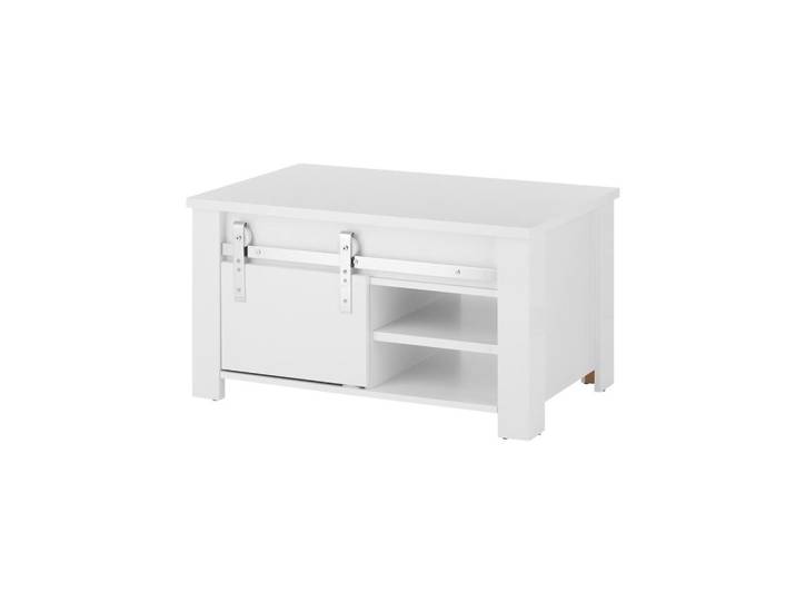 Couchtisch Daytona Weiß/Weiß HG B: 93 cm