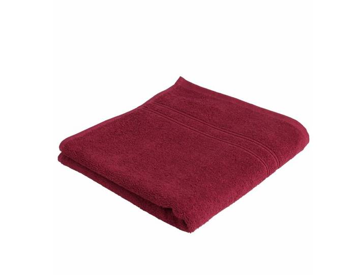 Handtücher WEWO FASHION 9518H , rot (rubin), B:50cm L:100cm, Frottee, Frottier, Handtücher, Handtücher, saugstark