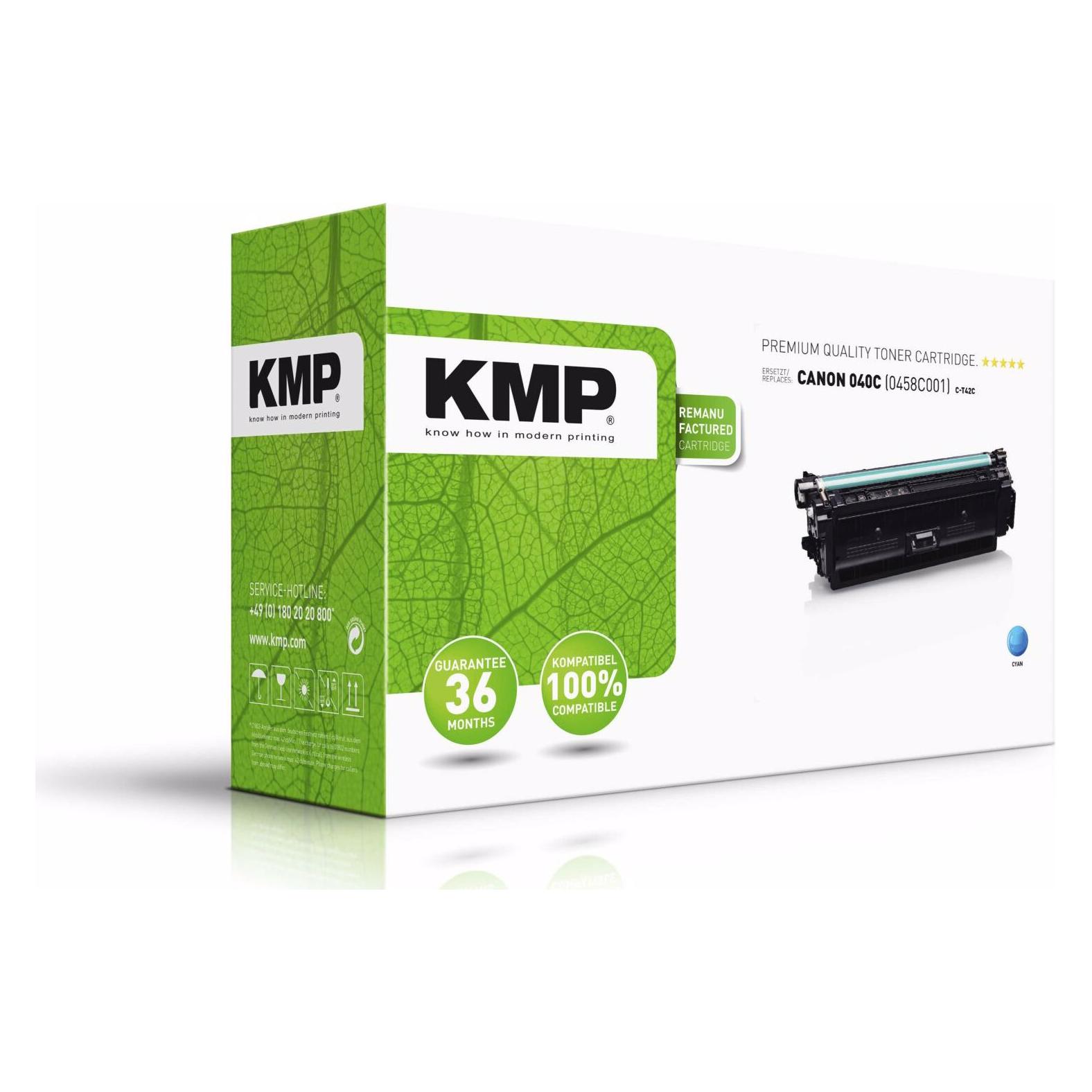 KMP C-T42C Toner kompatibel mit Canon 040 C (C) (3608,0003)