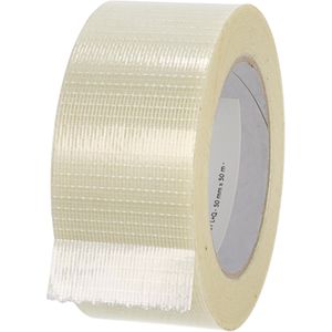 Böttcher-AG Filamentklebeband, Längs-/Querrichtung glasfaserverstärkt, 50mm x 50m