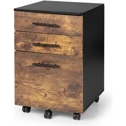 Relaxdays, Rollcontainer, Rollcontainer (40 x 40 x 57.50 cm)