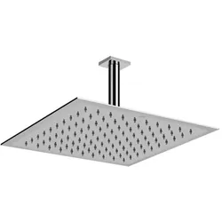 Gessi Emporio Antikalk-Kopfbrause mit Gelenk und Deckenarm, Länge 347 mm, 47262238