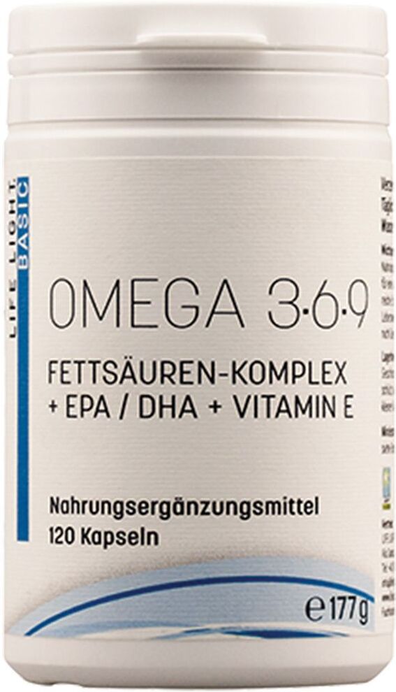 LIFE LIGHT Omega-3-6-9 Kapseln 120 St