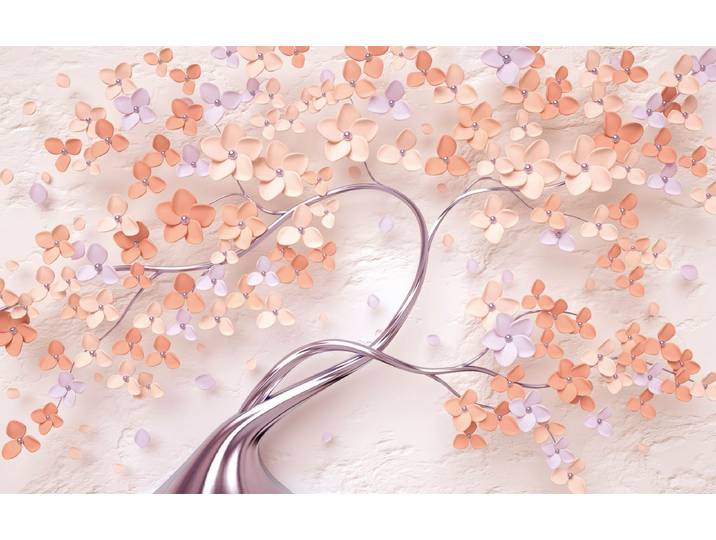 Papermoon Muster mit Blumen