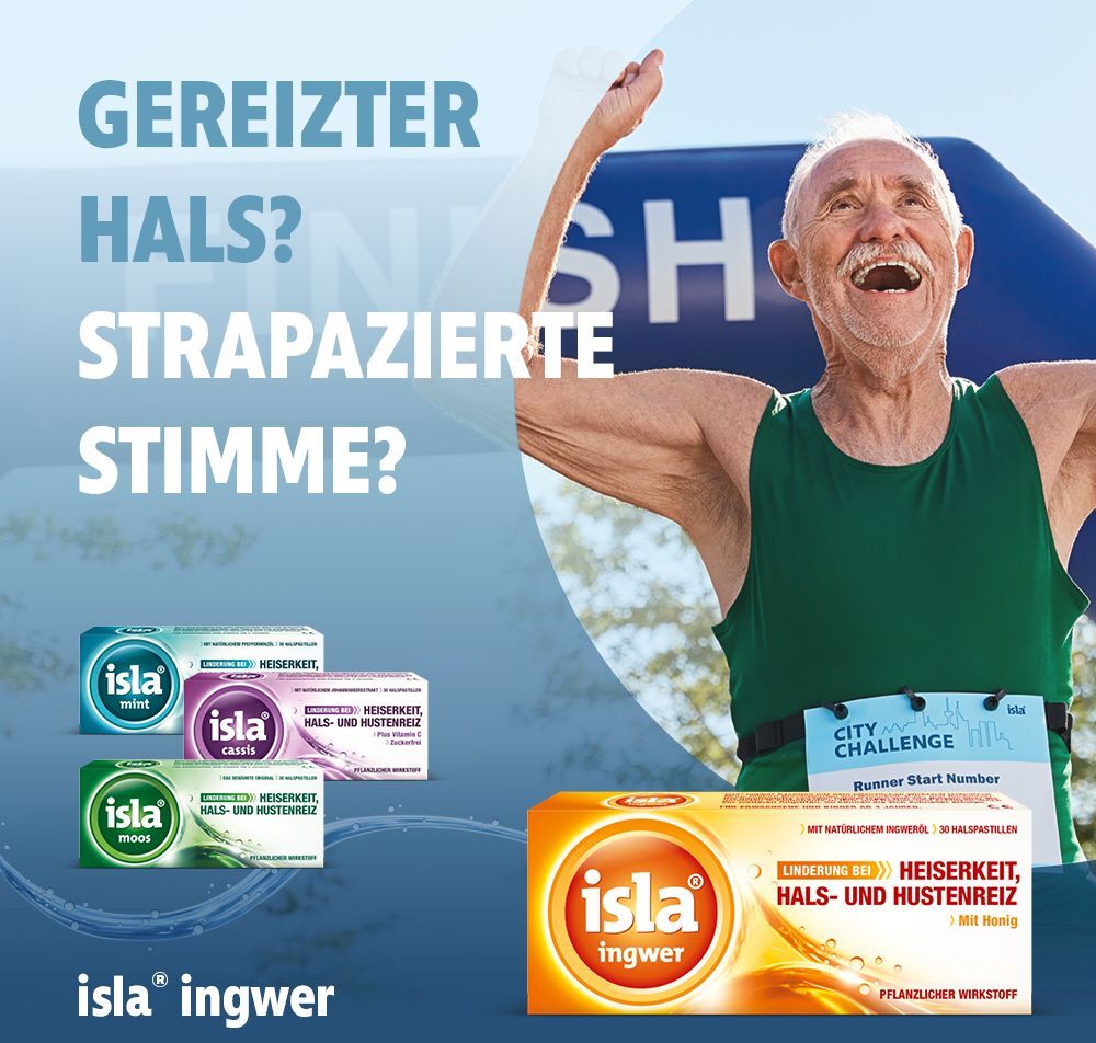 isla ingwer Halspastillen bei Halskratzen und Reizhusten Pastillen 30 St 30 St Pastillen