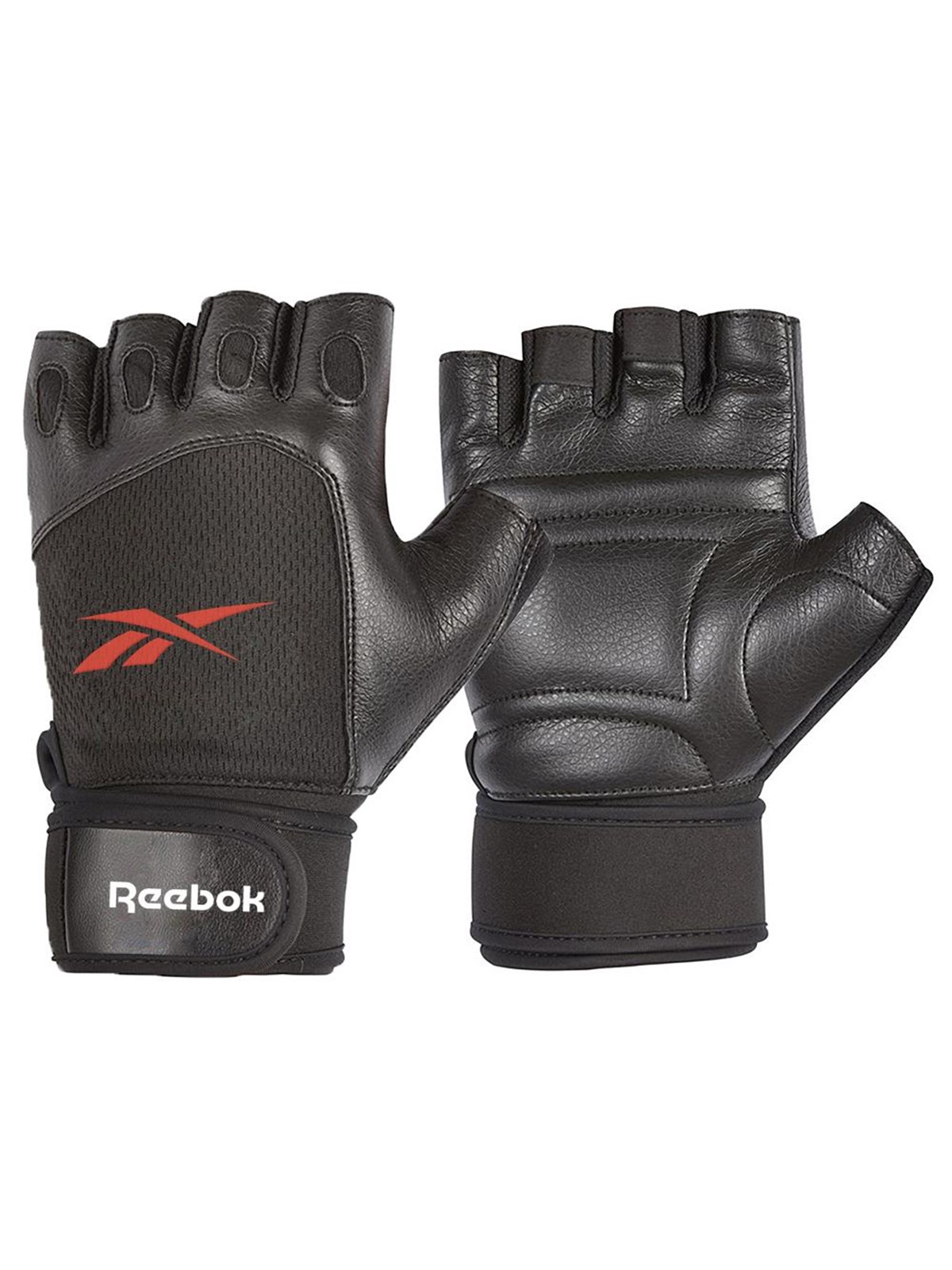 Reebok Lifting Gloves - Black Red/XL